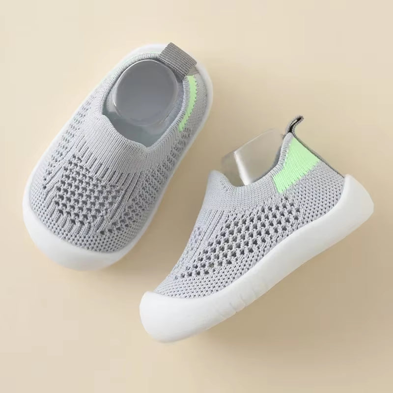 Ziora BreezyKicks™ – Toddler Knit Slip-On Sneakers
