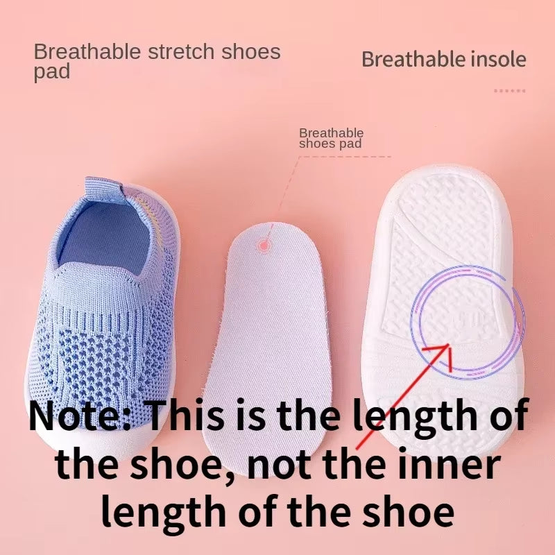 Ziora BreezyKicks™ – Toddler Knit Slip-On Sneakers