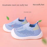 Ziora BreezyKicks™ – Toddler Knit Slip-On Sneakers
