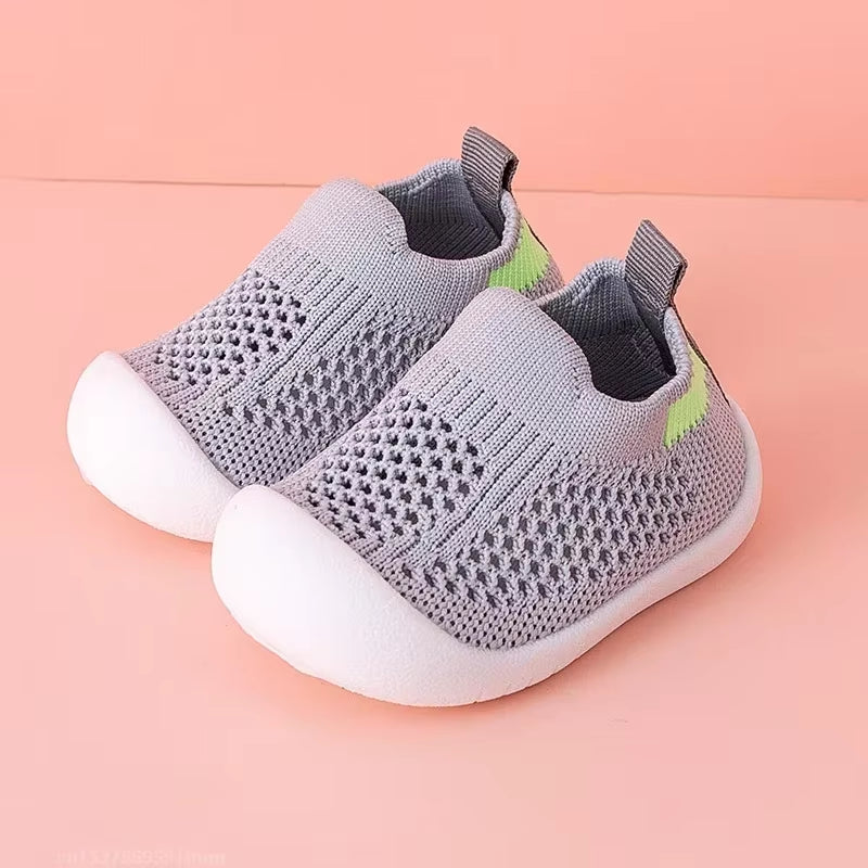 Ziora BreezyKicks™ – Toddler Knit Slip-On Sneakers
