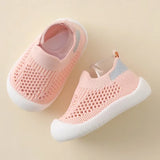 Ziora BreezyKicks™ – Toddler Knit Slip-On Sneakers